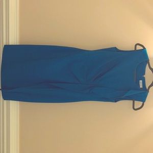 Blue Calvin Klein dress